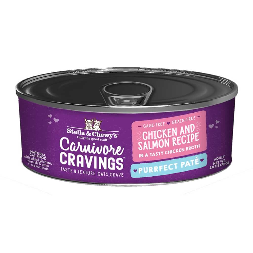 Carnivore Cravings Purrfect Paté Chicken & Salmon Recipe for Cats