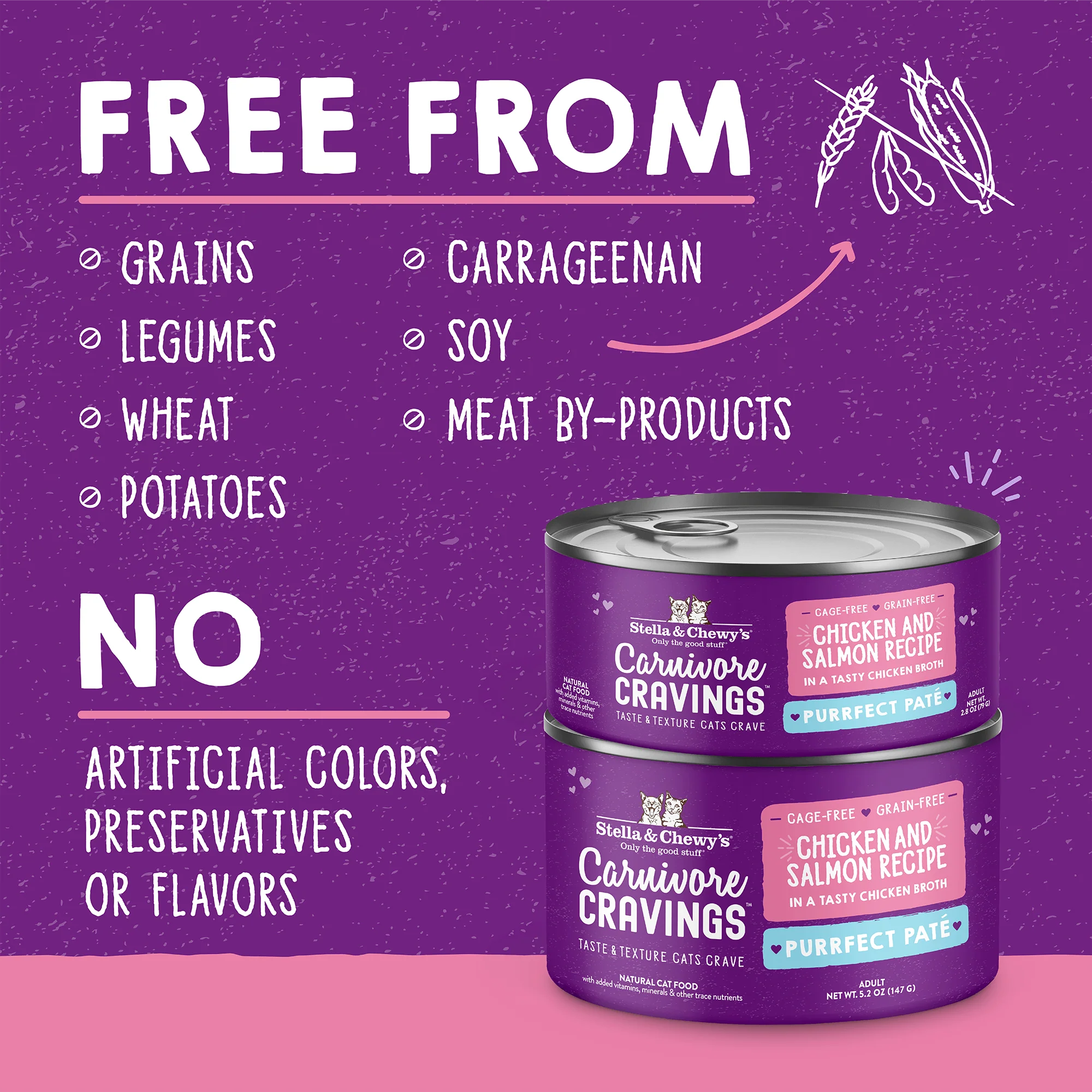 Carnivore Cravings Purrfect Paté Chicken & Salmon Recipe for Cats - Image 3