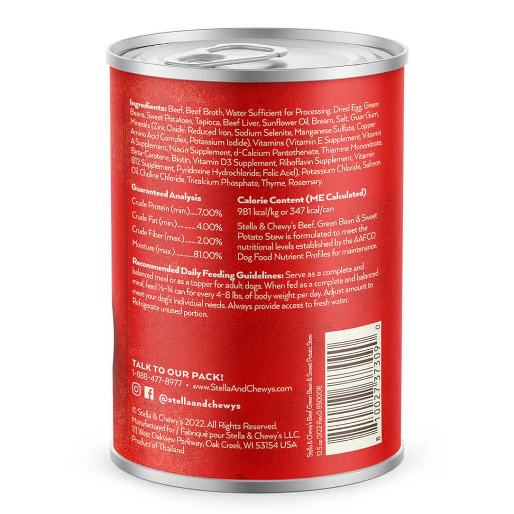 Gourmet Beef, Green Bean & Sweet Potato Stew for Dogs - Image 3