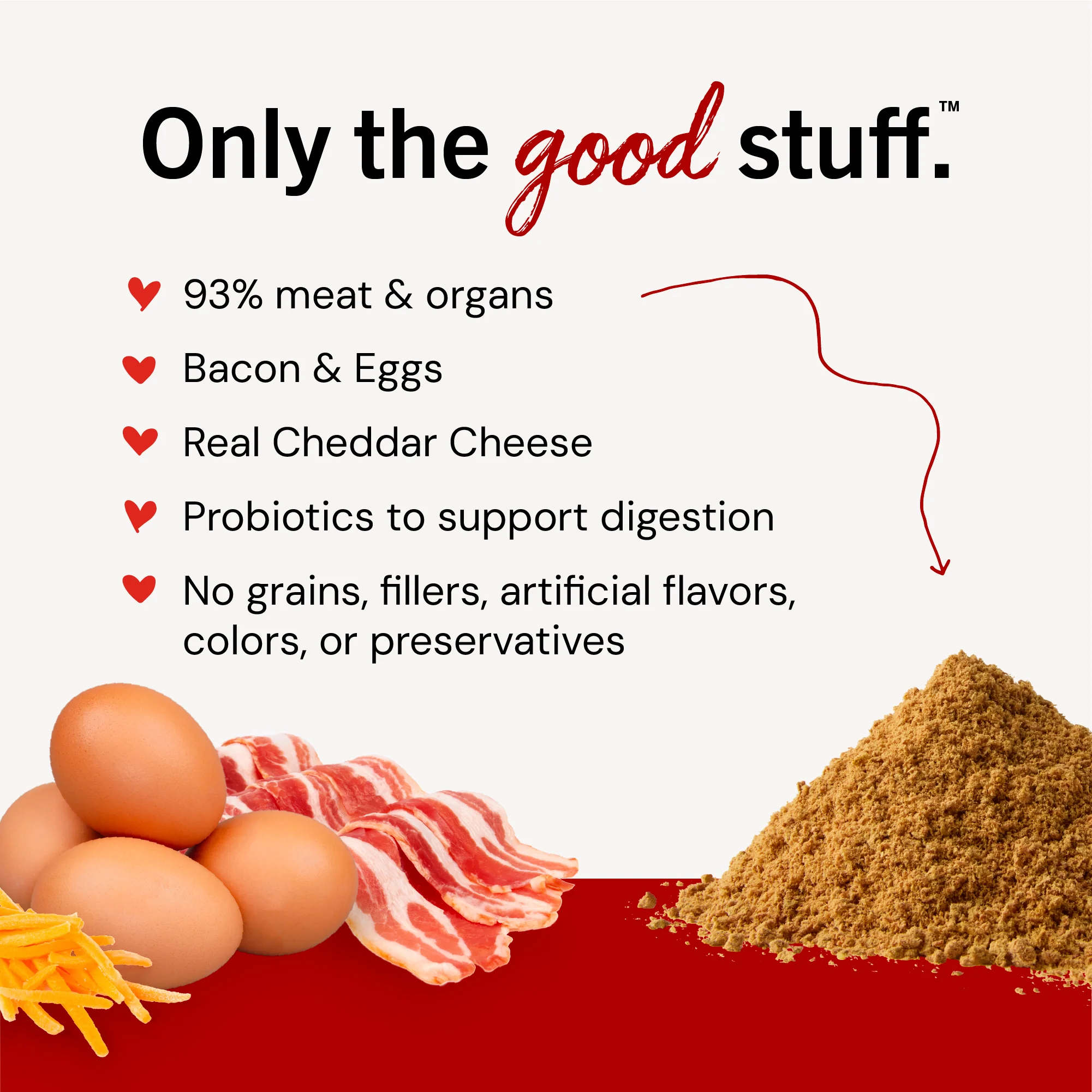 Marie’s Magical Breakfast Sprinkles Bacon, Egg & Cheese for Dogs - Image 3